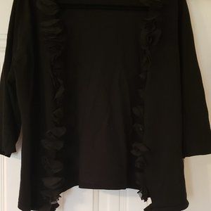 Cyrus Floret L/XL Cardigan ALL BLACK